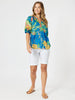 Tropics Top - Blue / Multi