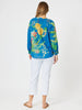 Tropics Top - Blue / Multi