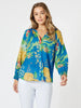 Tropics Top - Blue / Multi