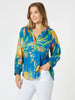 Tropics Top - Blue / Multi