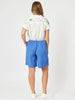 Tropical Embroidered Shirt - White Multi