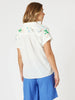 Tropical Embroidered Shirt - White Multi