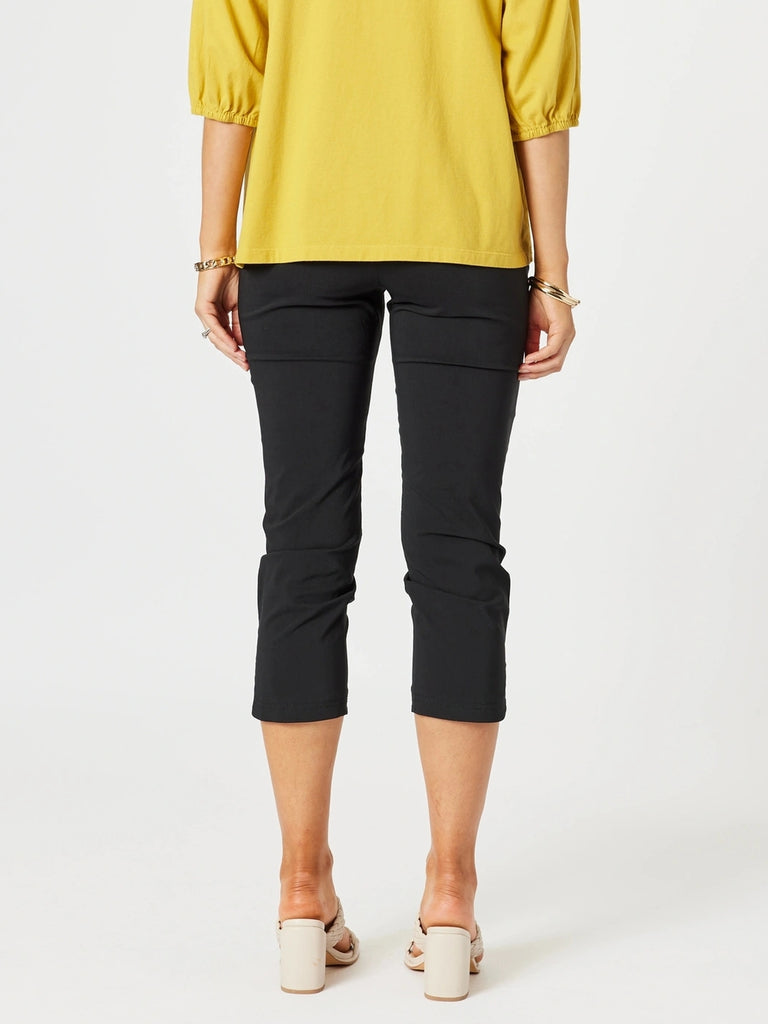 Petal Parachute Button Pant - Black threadz