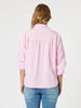 Crayon Stitch Shirt - Pink threadz
