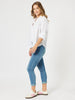 Crayon Stitch Shirt-White