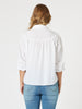 Crayon Stitch Shirt-White