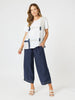 Top Stitch Pant-Navy