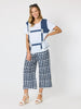 Geometric Top - White/Silver