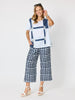 Geometric Top - White/Silver