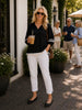 New Isabella Pant - White