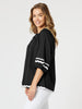 Ric Rac Top - Black