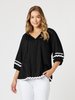 Ric Rac Top - Black