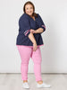 Ric Rac Top - Navy