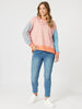 Maxwell Summer Stripe Print Sweat - Multi THREADZ