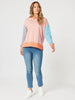Maxwell Summer Stripe Print Sweat - Multi THREADZ