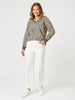 Threadz Le Marais V Neck Top - Animal