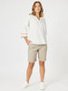 Santorini Cotton Pull On Shorts - Natural