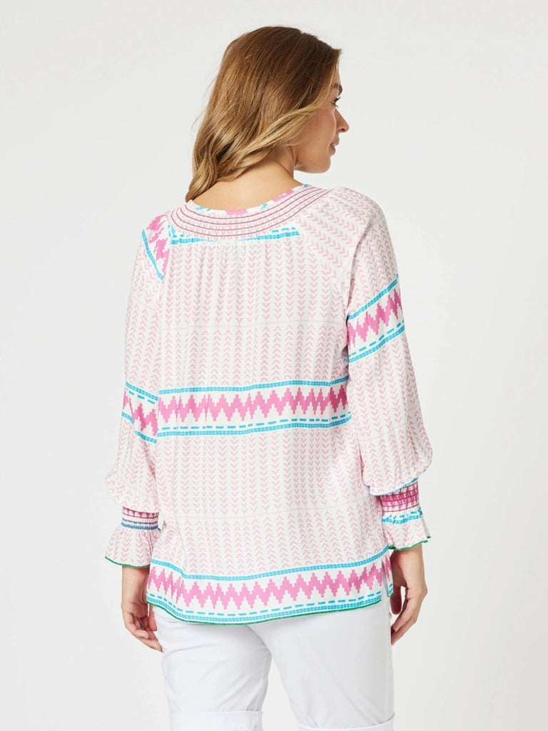 Geo Top-Pink/Multi