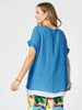 Palma Side Button 2 in 1 - Blue / White
