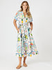 Amalfi Midi Dress - Blue / Multi