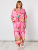 The Tulum Pant-Pink/Multi