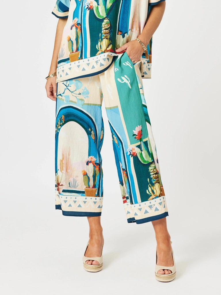 Clarity The Tulum Pant - Blue/Multi