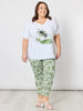 Amazon Rainforest Top - White