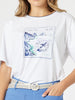 Italia Graphic Tee - White / Blue