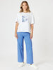 Marine Wide Leg Pant - Blue threadz