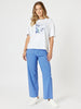Italia Graphic Tee - White / Blue