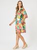 Positano Dress - Orange Multi