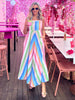 Lucy Stripe Maxi Sundress