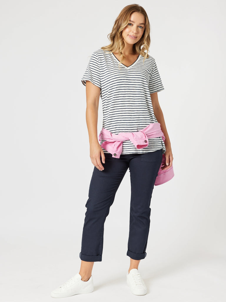 New Isabella Pant - Navy