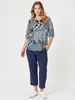 Byron Cotton 7/8 Pant - Navy