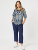Byron Cotton 7/8 Pant - Navy