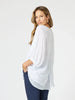 Gold Flower 2 in 1 Top-White/Gold