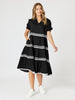 Ric Rac Dress - Black
