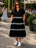 Ric Rac Dress - Black