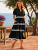 Ric Rac Dress - Black