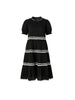 Ric Rac Dress - Black
