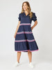 Ric Rac Dress - Navy threadz