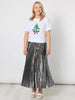 Sequin Christmas Tee - White