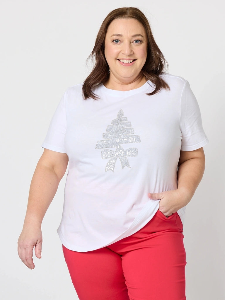 Sequin Christmas Tee 