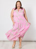 Sienna Dress - Pink Stone