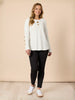 Hearts Square Tee - Ivory
