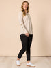Hearts Square Tee - Natural