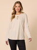 Hearts Square Tee - Natural