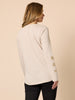 Hearts Square Tee - Natural