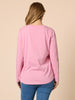 Hearts Square Tee - Pink