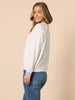 Deja Vu Embroidered Sweatshirt - Ivory